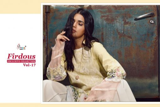 Shree Fabs Firdous Exclusive Collection Vol 17 Salwar Suit Wholesale Catalog 6 Pcs 3 510x342 - Shree Fabs Firdous Exclusive Collection Vol 17 Salwar Suit Wholesale Catalog 6 Pcs