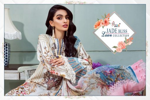 Shree Fabs Jade Bliss Lawn Collection Salwar Suit Wholesale Catalog 8 Pcs 11 510x342 - Shree Fabs Jade Bliss Lawn Collection Salwar Suit Wholesale Catalog 8 Pcs