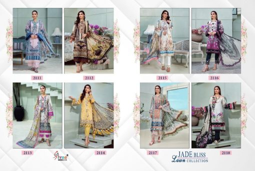 Shree Fabs Jade Bliss Lawn Collection Salwar Suit Wholesale Catalog 8 Pcs 18 510x342 - Shree Fabs Jade Bliss Lawn Collection Salwar Suit Wholesale Catalog 8 Pcs