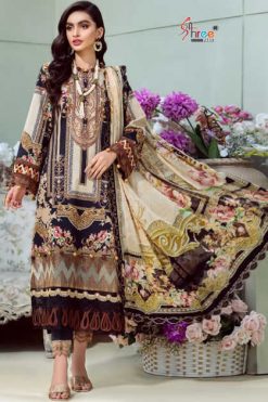 Shree Fabs Jade Bliss Lawn Collection Salwar Suit Wholesale Catalog 8 Pcs