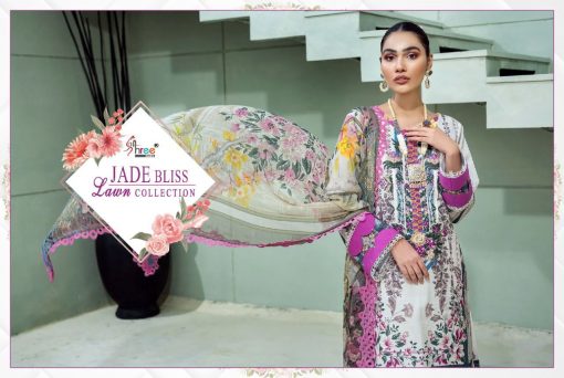 Shree Fabs Jade Bliss Lawn Collection Salwar Suit Wholesale Catalog 8 Pcs 6 510x342 - Shree Fabs Jade Bliss Lawn Collection Salwar Suit Wholesale Catalog 8 Pcs