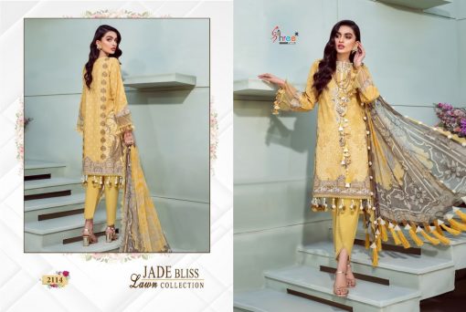 Shree Fabs Jade Bliss Lawn Collection Salwar Suit Wholesale Catalog 8 Pcs 7 510x342 - Shree Fabs Jade Bliss Lawn Collection Salwar Suit Wholesale Catalog 8 Pcs