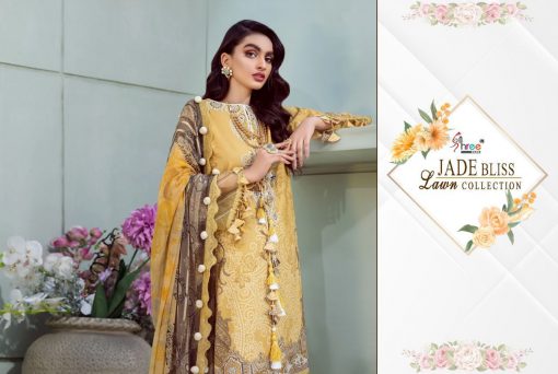 Shree Fabs Jade Bliss Lawn Collection Salwar Suit Wholesale Catalog 8 Pcs 8 510x342 - Shree Fabs Jade Bliss Lawn Collection Salwar Suit Wholesale Catalog 8 Pcs