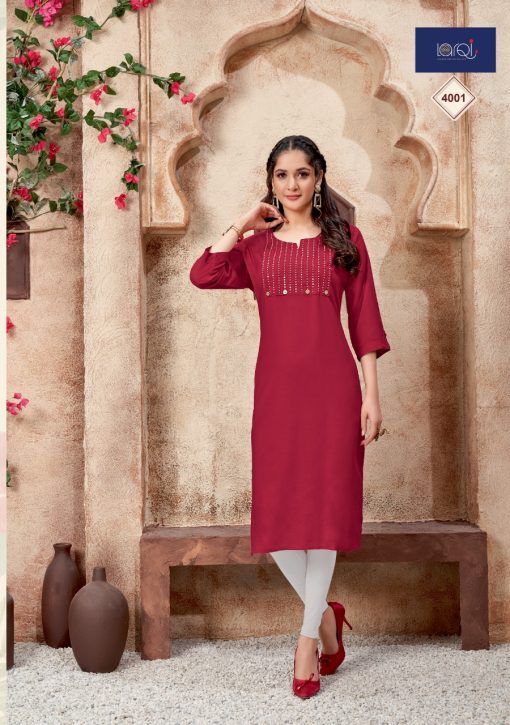 Suryajyoti Nirja Advance Vol 4 Kurti Wholesale Catalog 10 Pcs 1 510x725 - Suryajyoti Nirja Advance Vol 4 Kurti Wholesale Catalog 10 Pcs