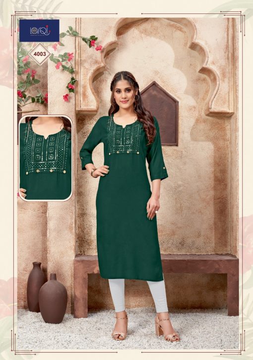 Suryajyoti Nirja Advance Vol 4 Kurti Wholesale Catalog 10 Pcs 6 510x725 - Suryajyoti Nirja Advance Vol 4 Kurti Wholesale Catalog 10 Pcs