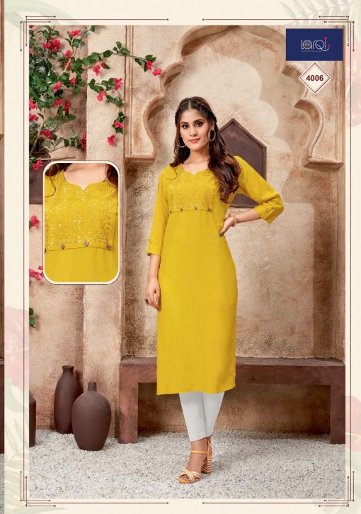 Suryajyoti Nirja Advance Vol 4 Kurti Wholesale Catalog 10 Pcs 8 510x725 - Suryajyoti Nirja Advance Vol 4 Kurti Wholesale Catalog 10 Pcs