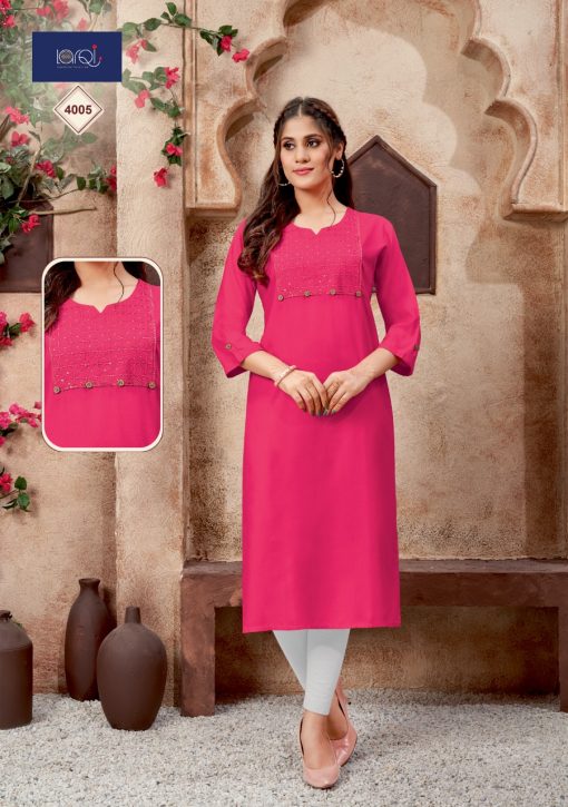 Suryajyoti Nirja Advance Vol 4 Kurti Wholesale Catalog 10 Pcs 9 510x725 - Suryajyoti Nirja Advance Vol 4 Kurti Wholesale Catalog 10 Pcs