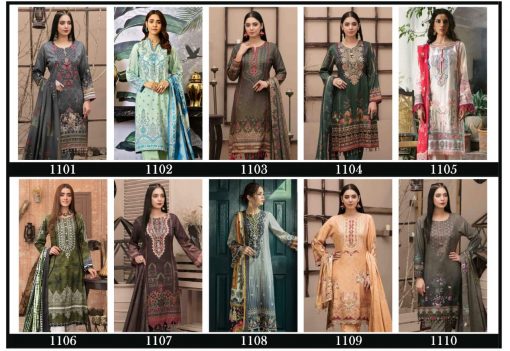 Tawakkal Kashish Cotton Collection Salwar Suit Wholesale Catalog 10 Pcs 24 510x351 - Tawakkal Kashish Cotton Collection Salwar Suit Wholesale Catalog 10 Pcs