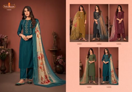 Tunic House Haseena Kurti with Dupatta Bottom Wholesale Catalog 5 Pcs 6 510x356 - Tunic House Haseena Kurti with Dupatta Bottom Wholesale Catalog 5 Pcs