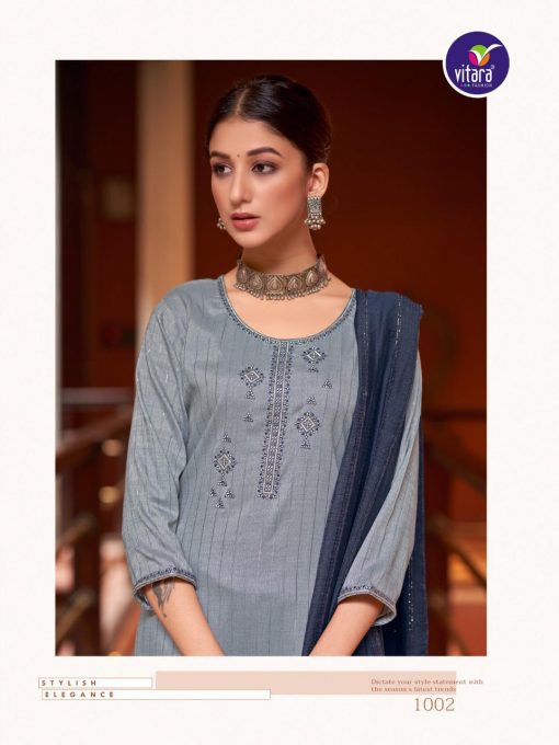 Vitara Paradise Kurti with Dupatta Bottom Wholesale Catalog 4 Pcs 4 510x680 - Vitara Paradise Kurti with Dupatta Bottom Wholesale Catalog 4 Pcs