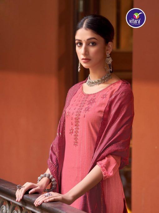 Vitara Paradise Kurti with Dupatta Bottom Wholesale Catalog 4 Pcs 8 510x680 - Vitara Paradise Kurti with Dupatta Bottom Wholesale Catalog 4 Pcs