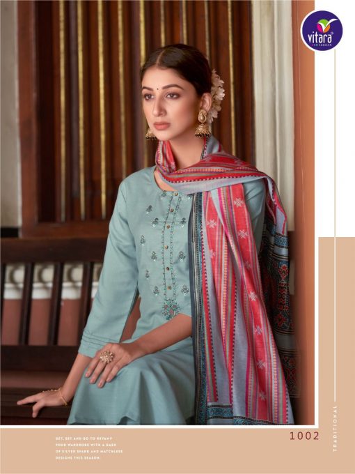 Vitara Vercheli Kurti with Dupatta Bottom Wholesale Catalog 5 Pcs 5 510x680 - Vitara Vercheli Kurti with Dupatta Bottom Wholesale Catalog 5 Pcs