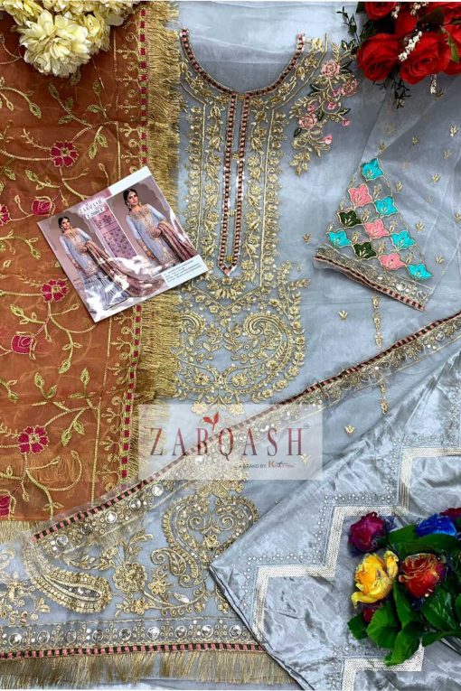 Zarqash Maria B Mbroidered Vol 3 Z 2080 by Khayyira Salwar Suit Wholesale Catalog 3 Pcs 4 510x765 - Zarqash Maria B Mbroidered Vol 3 Z 2080 by Khayyira Salwar Suit Wholesale Catalog 3 Pcs