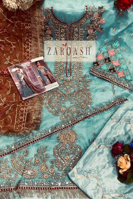 Zarqash Maria B Mbroidered Vol 3 Z 2080 by Khayyira Salwar Suit Wholesale Catalog 3 Pcs 6 510x765 - Zarqash Maria B Mbroidered Vol 3 Z 2080 by Khayyira Salwar Suit Wholesale Catalog 3 Pcs