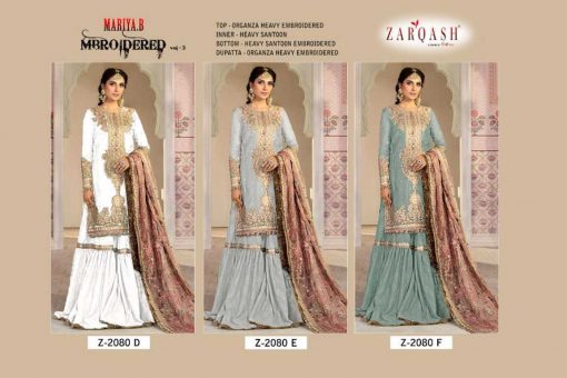 Zarqash Maria B Mbroidered Vol 3 Z 2080 by Khayyira Salwar Suit Wholesale Catalog 3 Pcs 8 510x340 - Zarqash Maria B Mbroidered Vol 3 Z 2080 by Khayyira Salwar Suit Wholesale Catalog 3 Pcs