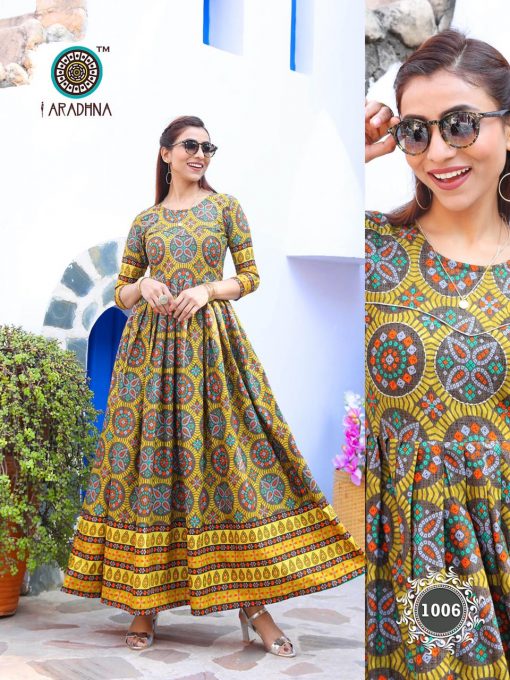 Aradhna Bandhani Vol 1 NX Kurti Wholesale Catalog 3 Pcs 5 510x680 - Aradhna Bandhani Vol 1 NX Kurti Wholesale Catalog 3 Pcs