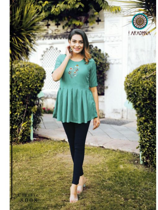 Aradhna Classic Vol 8 Tops Wholesale Catalog 11 Pcs 13 510x680 - Aradhna Classic Vol 8 Tops Wholesale Catalog 11 Pcs