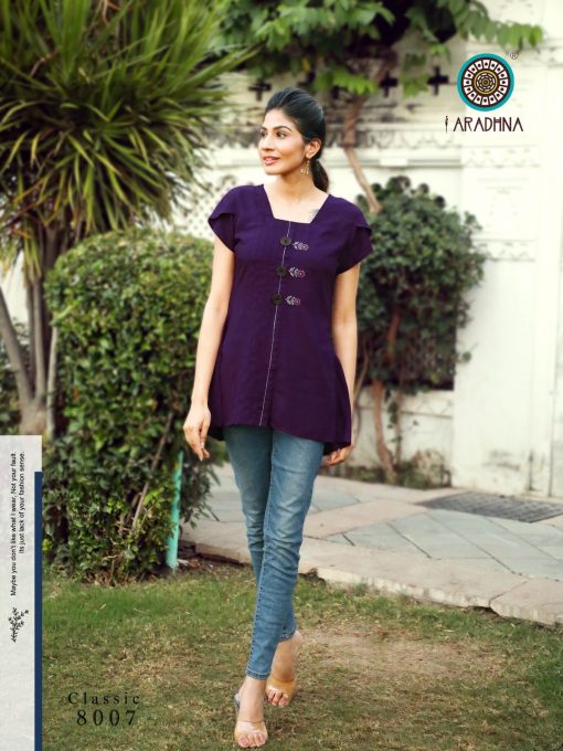 Aradhna Classic Vol 8 Tops Wholesale Catalog 11 Pcs 14 510x680 - Aradhna Classic Vol 8 Tops Wholesale Catalog 11 Pcs