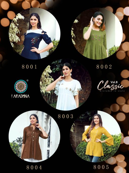 Aradhna Classic Vol 8 Tops Wholesale Catalog 11 Pcs 18 510x680 - Aradhna Classic Vol 8 Tops Wholesale Catalog 11 Pcs