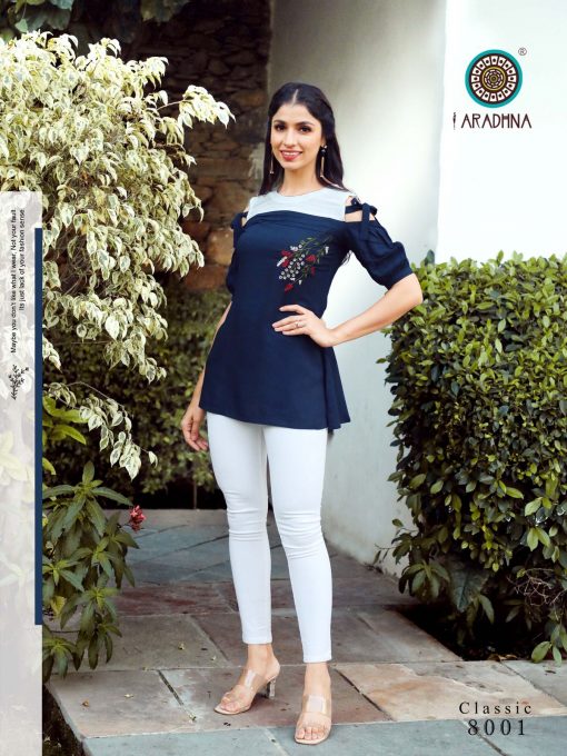 Aradhna Classic Vol 8 Tops Wholesale Catalog 11 Pcs 5 510x680 - Aradhna Classic Vol 8 Tops Wholesale Catalog 11 Pcs