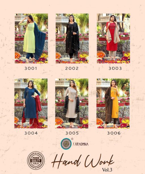 Aradhna Hand Work Vol 3 Kurti with Dupatta Bottom Wholesale Catalog 6 Pcs 15 510x613 - Aradhna Hand Work Vol 3 Kurti with Dupatta Bottom Wholesale Catalog 6 Pcs