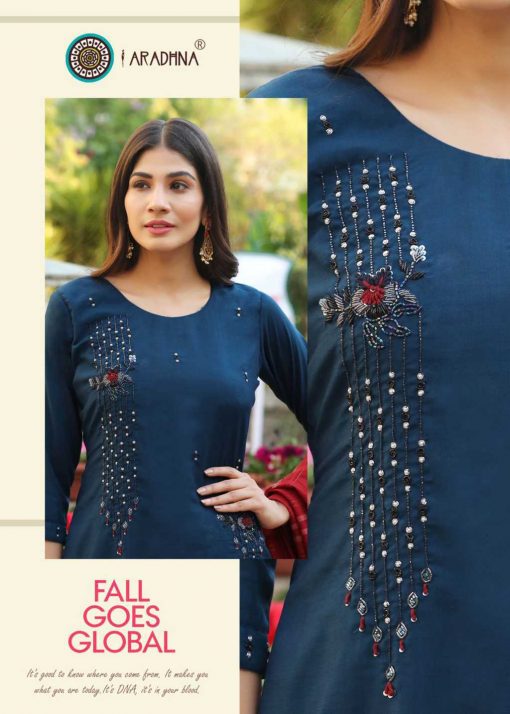 Aradhna Hand Work Vol 3 Kurti with Dupatta Bottom Wholesale Catalog 6 Pcs 7 510x714 - Aradhna Hand Work Vol 3 Kurti with Dupatta Bottom Wholesale Catalog 6 Pcs