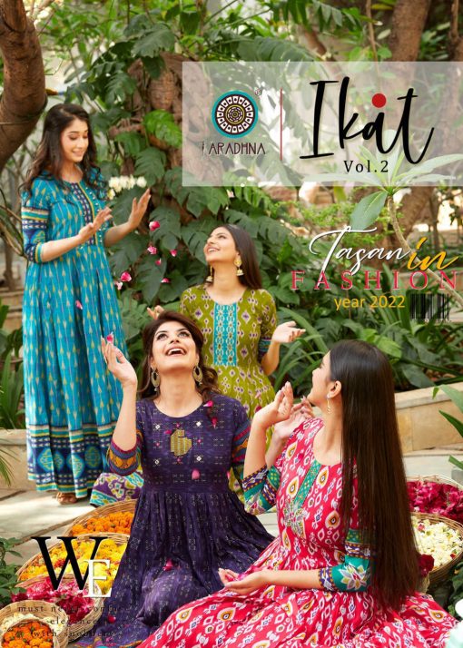 Aradhna Ikat Vol 2 Kurti Wholesale Catalog 12 Pcs 1 510x714 - Aradhna Ikat Vol 2 Kurti Wholesale Catalog 12 Pcs