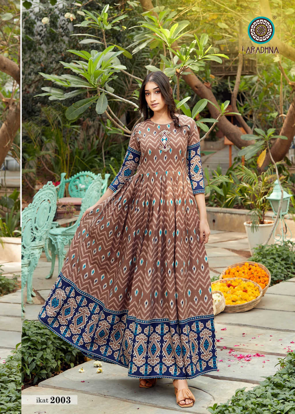 Aradhna Ikat Vol 2 Kurti Wholesale Catalog 12 Pcs Suratfabric