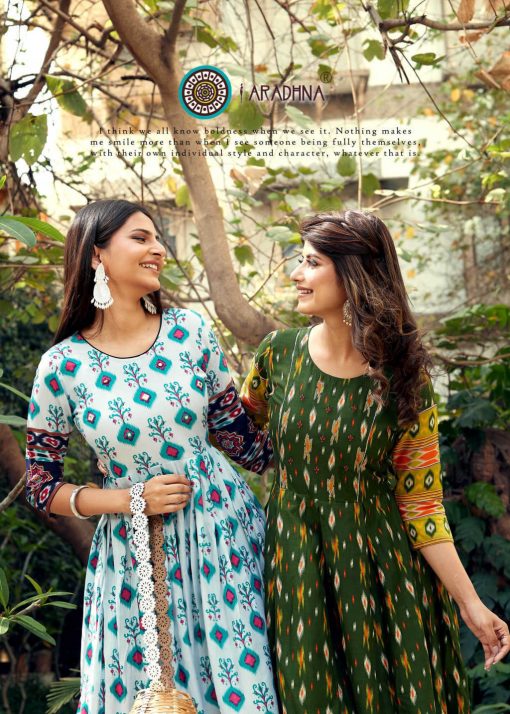 Aradhna Ikat Vol 2 Kurti Wholesale Catalog 12 Pcs 13 510x714 - Aradhna Ikat Vol 2 Kurti Wholesale Catalog 12 Pcs