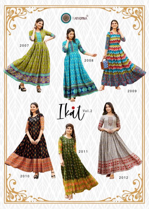 Aradhna Ikat Vol 2 Kurti Wholesale Catalog 12 Pcs 19 510x714 - Aradhna Ikat Vol 2 Kurti Wholesale Catalog 12 Pcs