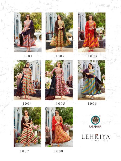 Aradhna Lehriya Vol 1 Kurti with Dupatta Wholesale Catalog 8 Pcs 17 510x680 - Aradhna Lehriya Vol 1 Kurti with Dupatta Wholesale Catalog 8 Pcs