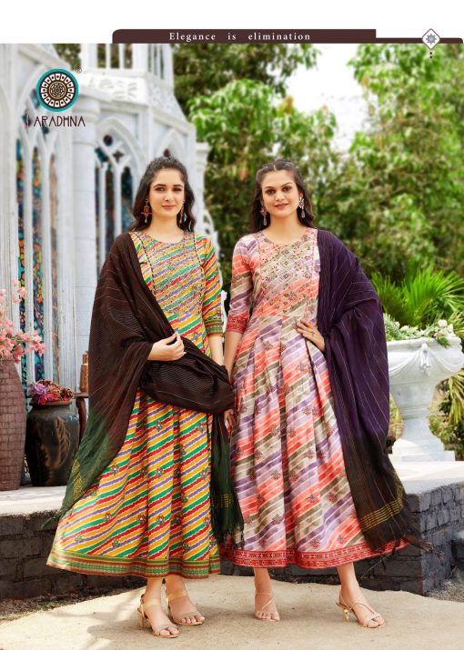 Aradhna Lehriya Vol 1 Kurti with Dupatta Wholesale Catalog 8 Pcs 9 510x715 - Aradhna Lehriya Vol 1 Kurti with Dupatta Wholesale Catalog 8 Pcs