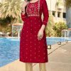 Artio Gangor by Kapil Trendz Kurti with Pant Wholesale Catalog 6 Pcs