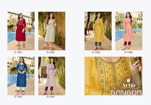 Artio Gangor by Kapil Trendz Kurti with Pant Wholesale Catalog 6 Pcs 8 510x355 - Artio Gangor by Kapil Trendz Kurti with Pant Wholesale Catalog 6 Pcs