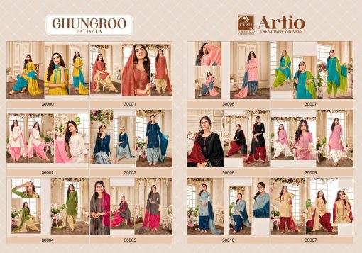 Artio Ghungroo Patiyala by Kapil Trendz Readymade Salwar Suit Wholesale Catalog 12 Pcs 14 510x357 - Artio Ghungroo Patiyala by Kapil Trendz Readymade Salwar Suit Wholesale Catalog 12 Pcs