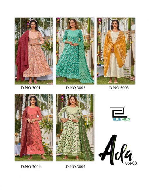 Blue Hills Ada Vol 3 Kurti with Dupatta Wholesale Catalog 5 Pcs 11 510x650 - Blue Hills Ada Vol 3 Kurti with Dupatta Wholesale Catalog 5 Pcs