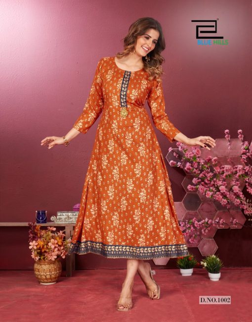 Blue Hills Fairy Tale Vol 1 Kurti Wholesale Catalog 4 Pcs 1 510x650 - Blue Hills Fairy Tale Vol 1 Kurti Wholesale Catalog 4 Pcs