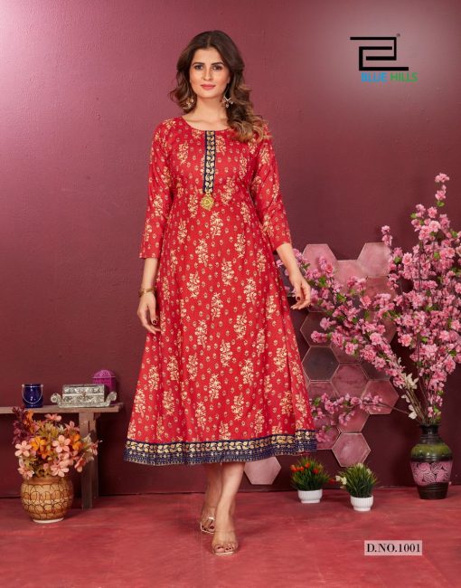 Blue Hills Fairy Tale Vol 1 Kurti Wholesale Catalog 4 Pcs 6 510x650 - Blue Hills Fairy Tale Vol 1 Kurti Wholesale Catalog 4 Pcs