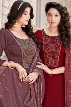 Brij Sayuri Vol 4 Salwar Suit Wholesale Catalog 8 Pcs