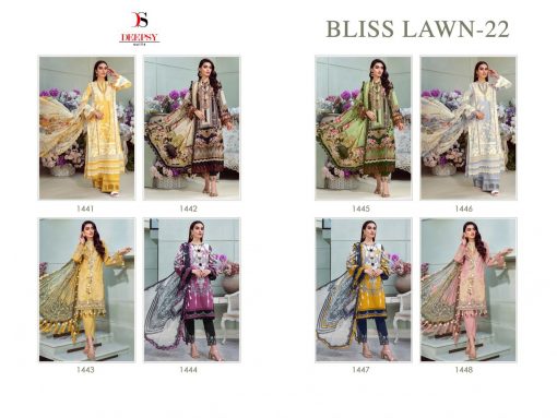 Deepsy Bliss Lawn 22 Salwar Suit Wholesale Catalog 8 Pcs 11 510x383 - Deepsy Bliss Lawn 22 Salwar Suit Wholesale Catalog 8 Pcs
