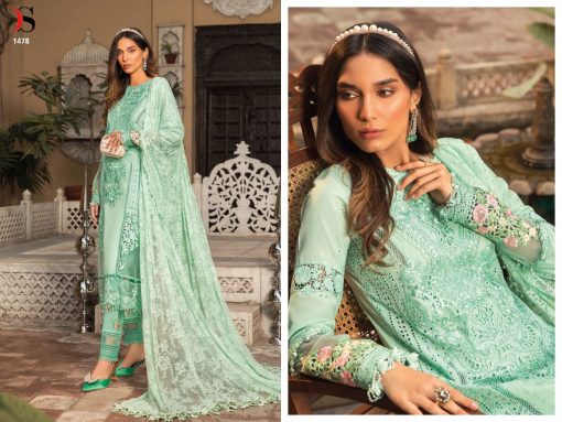 Deepsy Maria B Lawn 22 Vol 2 Salwar Suit Wholesale Catalog 8 Pcs 8 510x383 - Deepsy Maria B Lawn 22 Vol 2 Salwar Suit Wholesale Catalog 8 Pcs