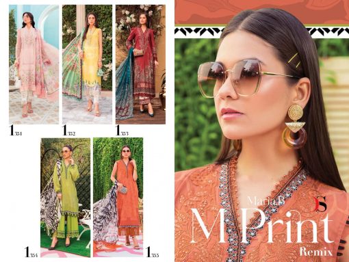 Deepsy Maria B M Print Remix Salwar Suit Wholesale Catalog 5 Pcs 9 510x383 - Deepsy Maria B M Print Remix Salwar Suit Wholesale Catalog 5 Pcs