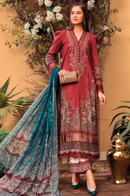 Deepsy Maria B M Print Remix Salwar Suit Wholesale Catalog 5 Pcs