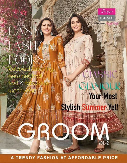 Diya Trends Groom Vol 2 by Kajal Style Kurti Wholesale Catalog 8 Pcs 1 510x655 - Diya Trends Groom Vol 2 by Kajal Style Kurti Wholesale Catalog 8 Pcs