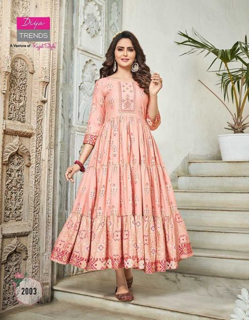 Diya Trends Groom Vol 2 by Kajal Style Kurti Wholesale Catalog 8 Pcs 4 510x655 - Diya Trends Groom Vol 2 by Kajal Style Kurti Wholesale Catalog 8 Pcs