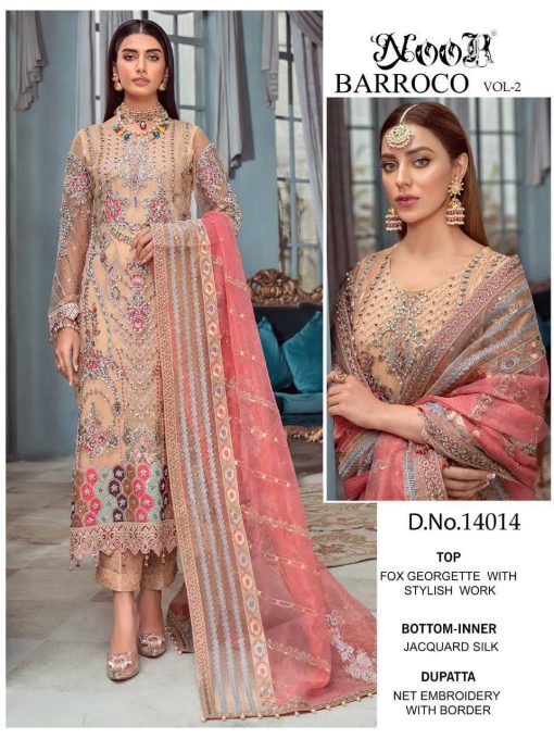 Noor Barroco Vol 2 Salwar Suit Wholesale Catalog 3 Pcs 5 510x680 - Noor Barroco Vol 2 Salwar Suit Wholesale Catalog 3 Pcs