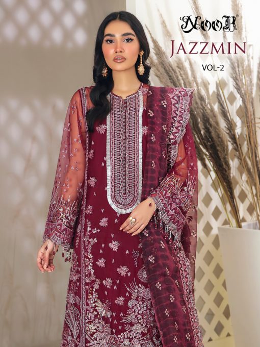 Noor Jazzmin Vol 2 Salwar Suit Wholesale Catalog 3 Pcs 7 510x680 - Noor Jazzmin Vol 2 Salwar Suit Wholesale Catalog 3 Pcs