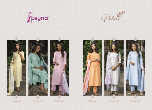 Psyna Petals Kurti with Dupatta Bottom Wholesale Catalog 6 Pcs 10 510x370 - Psyna Petals Kurti with Dupatta Bottom Wholesale Catalog 6 Pcs