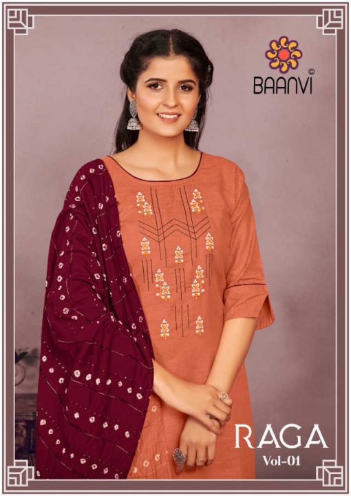 R Studio Raga Vol 1 by Baanvi Kurti with Dupatta Bottom Wholesale Catalog 6 Pcs 1 510x720 - R Studio Raga Vol 1 by Baanvi Kurti with Dupatta Bottom Wholesale Catalog 6 Pcs