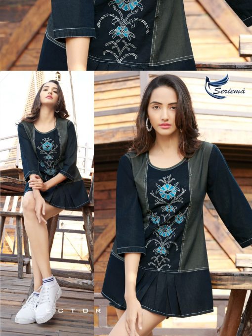 Seriema Wonder Denim Kurti Wholesale Catalog 8 Pcs 15 1 510x680 - Seriema Wonder Denim Kurti Wholesale Catalog 8 Pcs